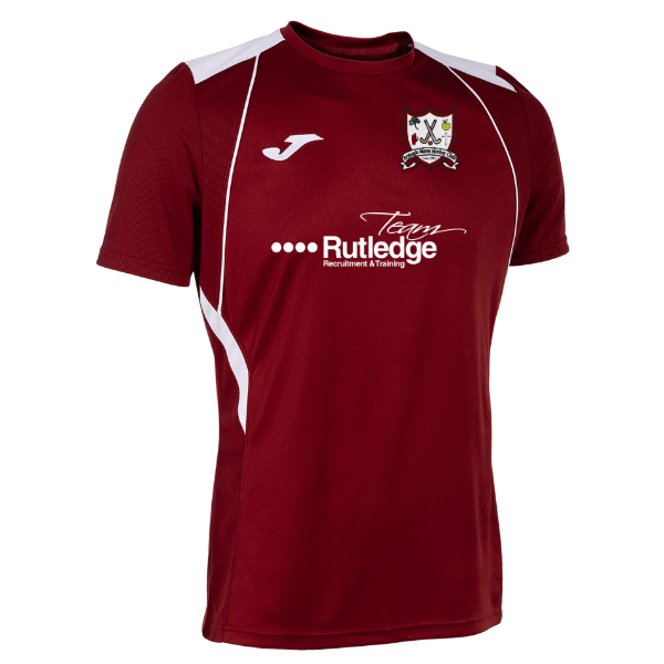 Armagh Hockey Club Joma Champion VII T-Shirt  Burgundy/White